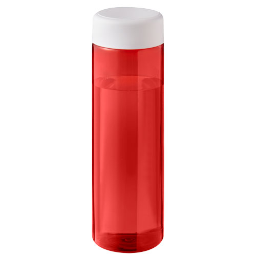 Bouteille d'eau publicitaire 850 ml Ocean Plastic H2O Active® Rouge / Blanc